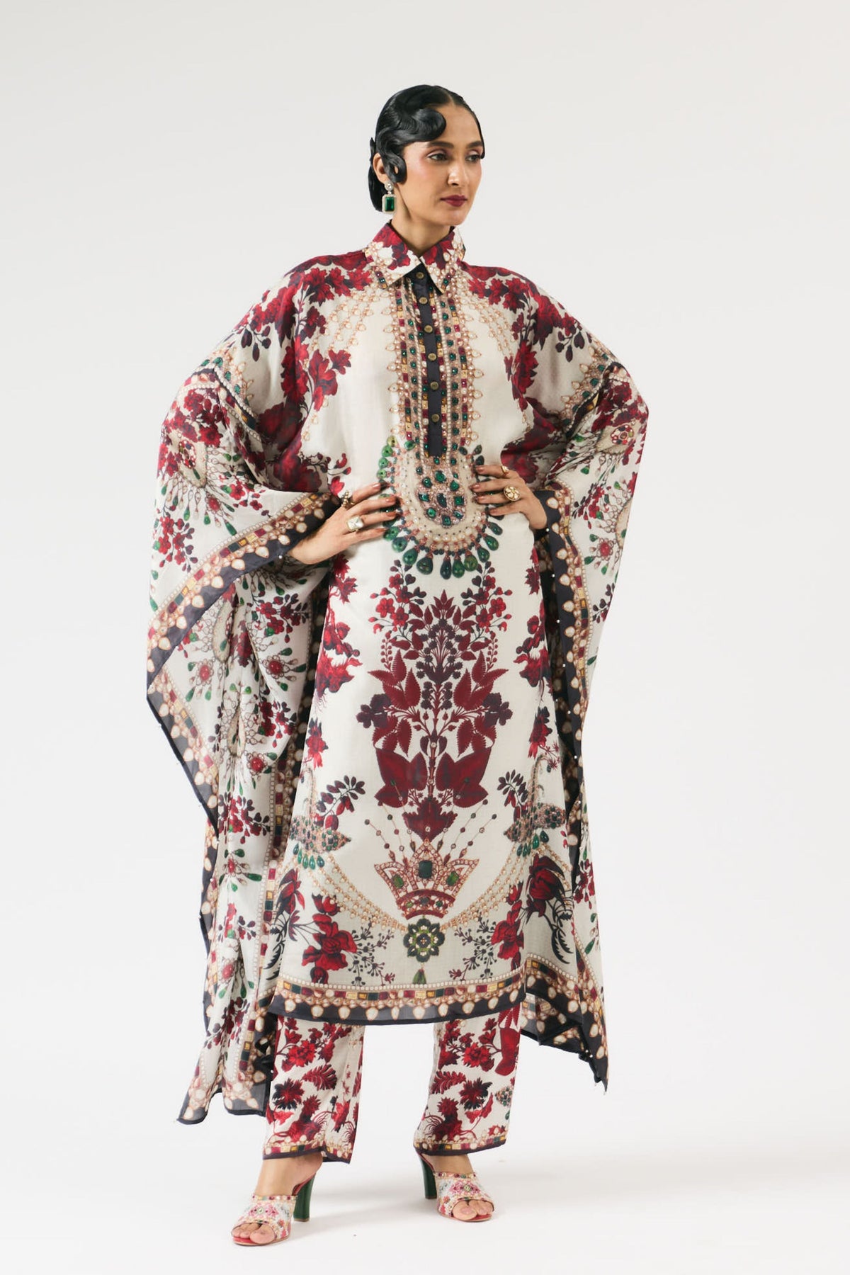 Nizam Sharifa Kaftan Set