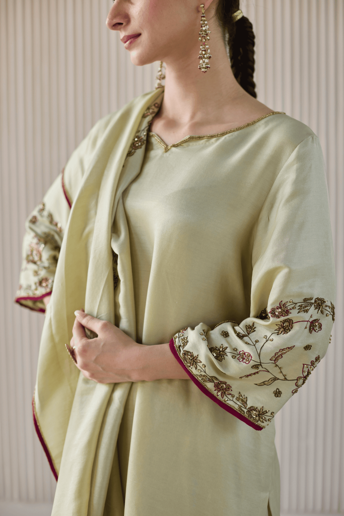 Green Noori Suit