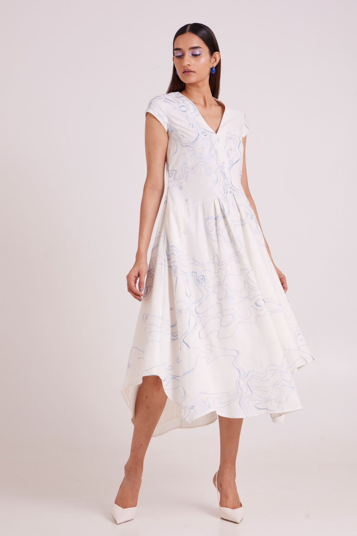 Perito Drift Midi Dress