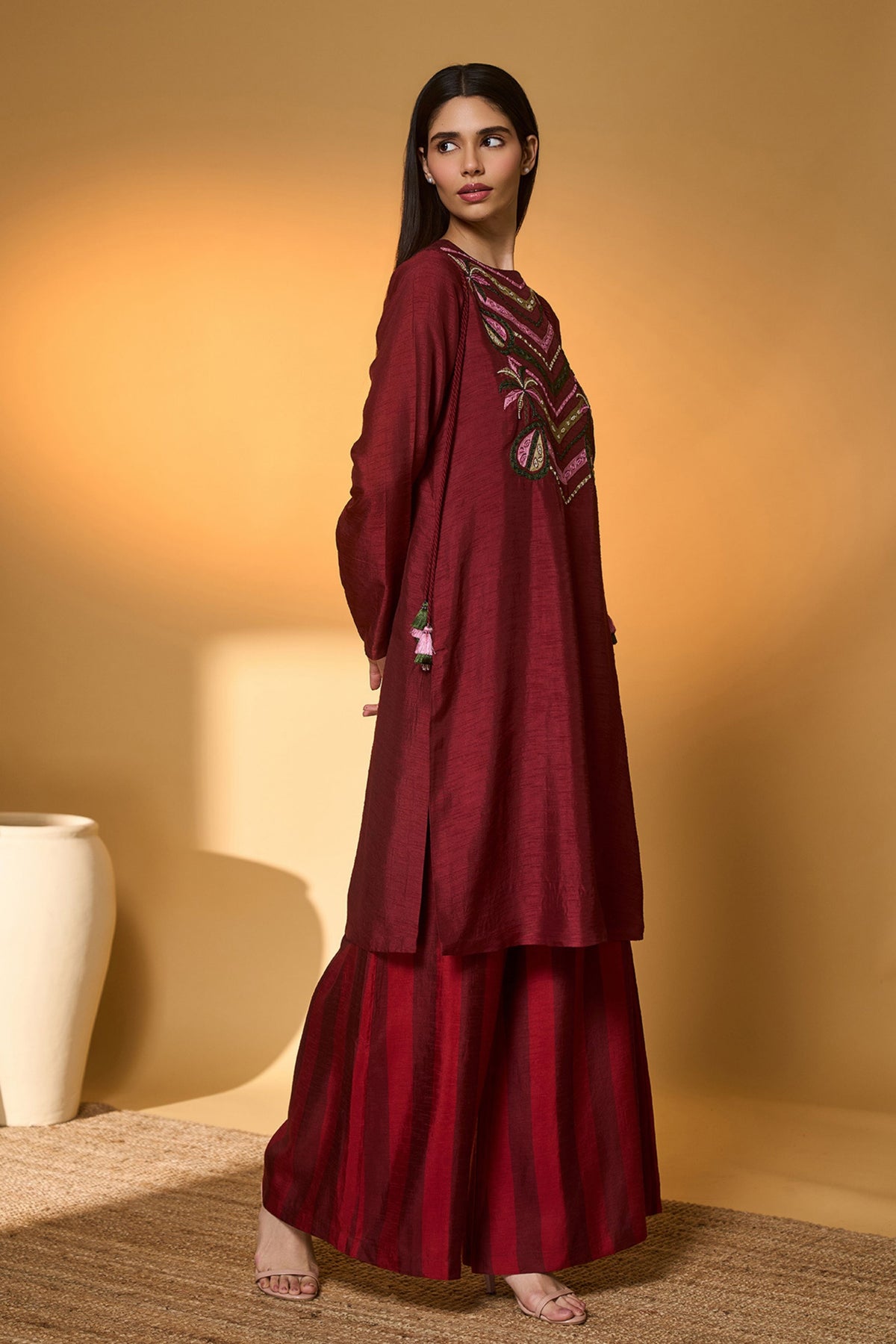 Pear of Tropics Sharara Set