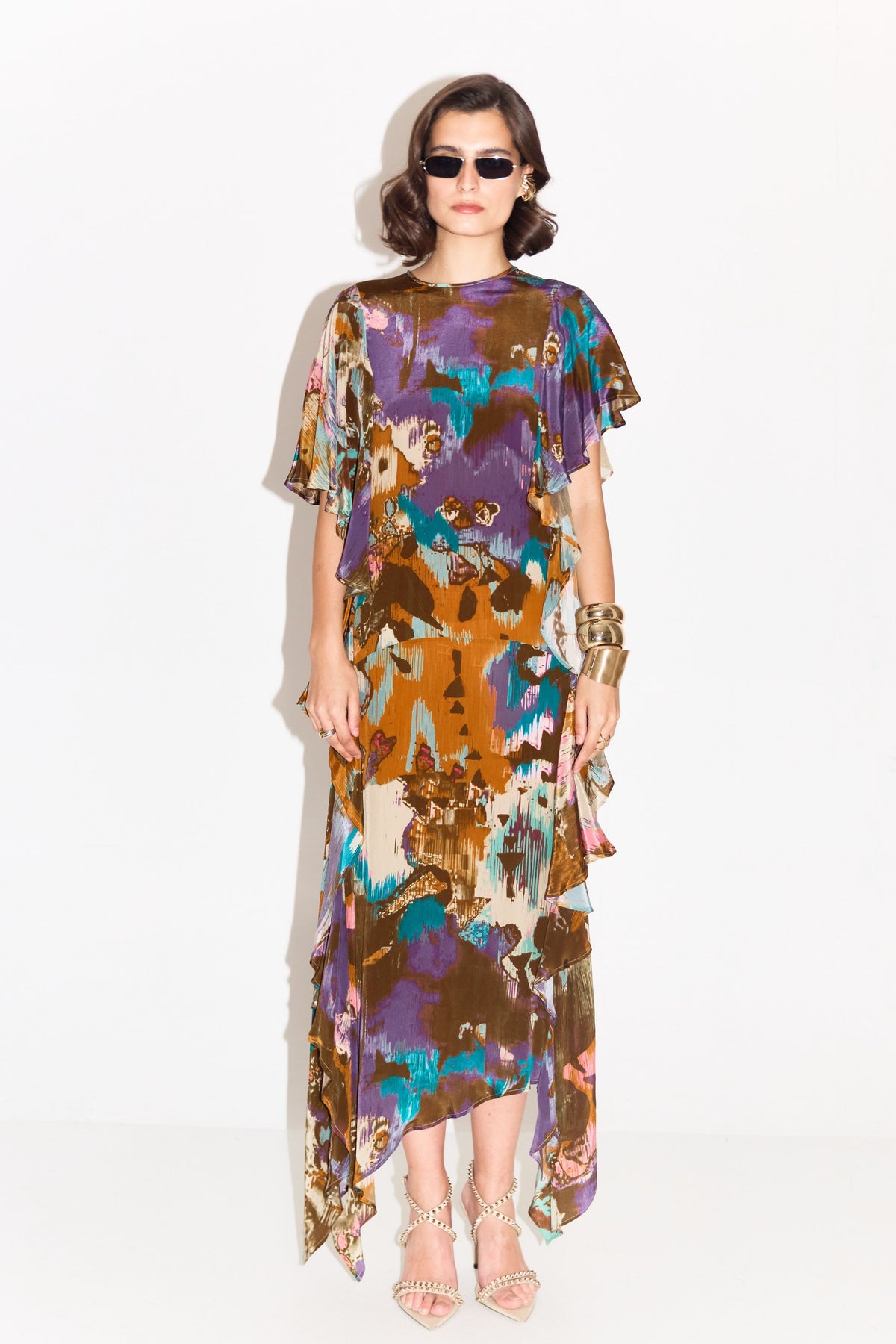Carla Printed Boxy Dress