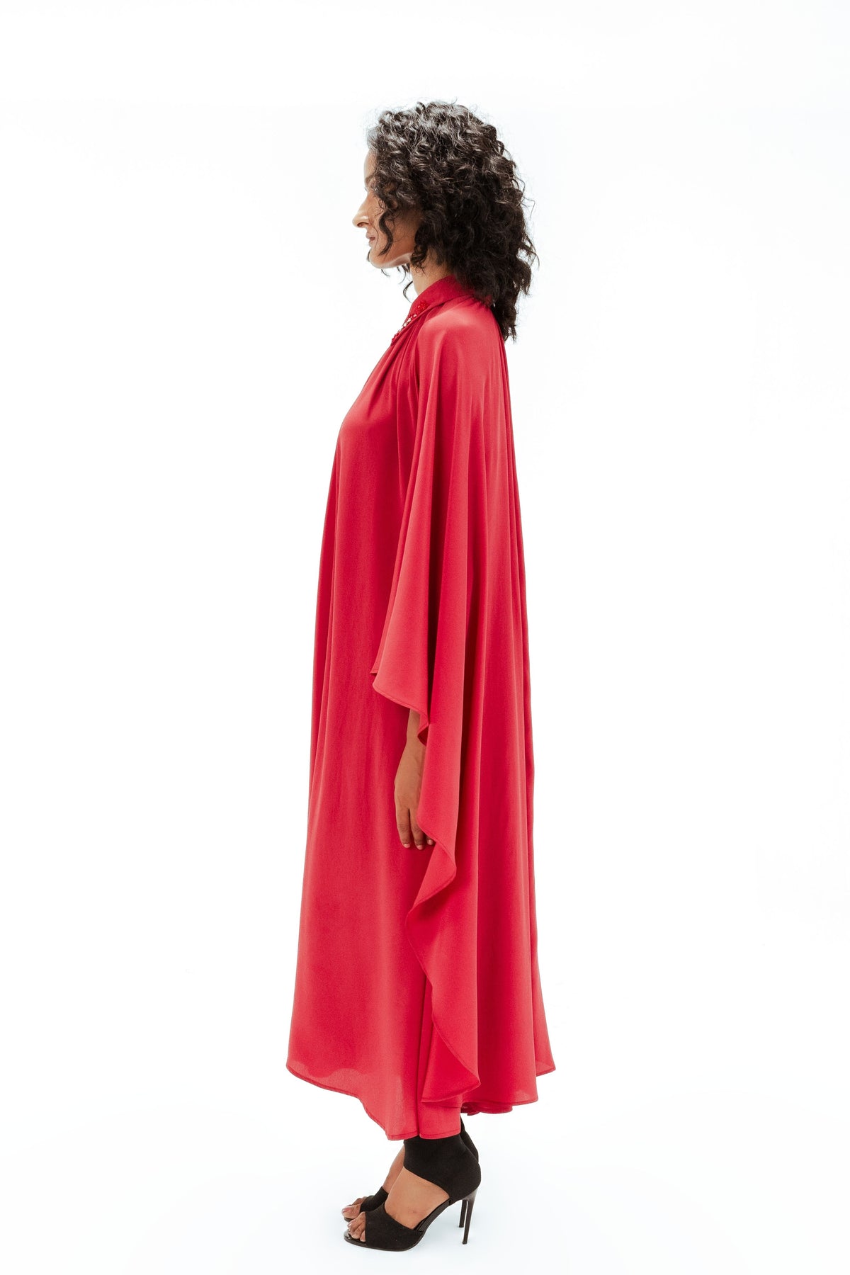 Alara Embellished Crepe Dress