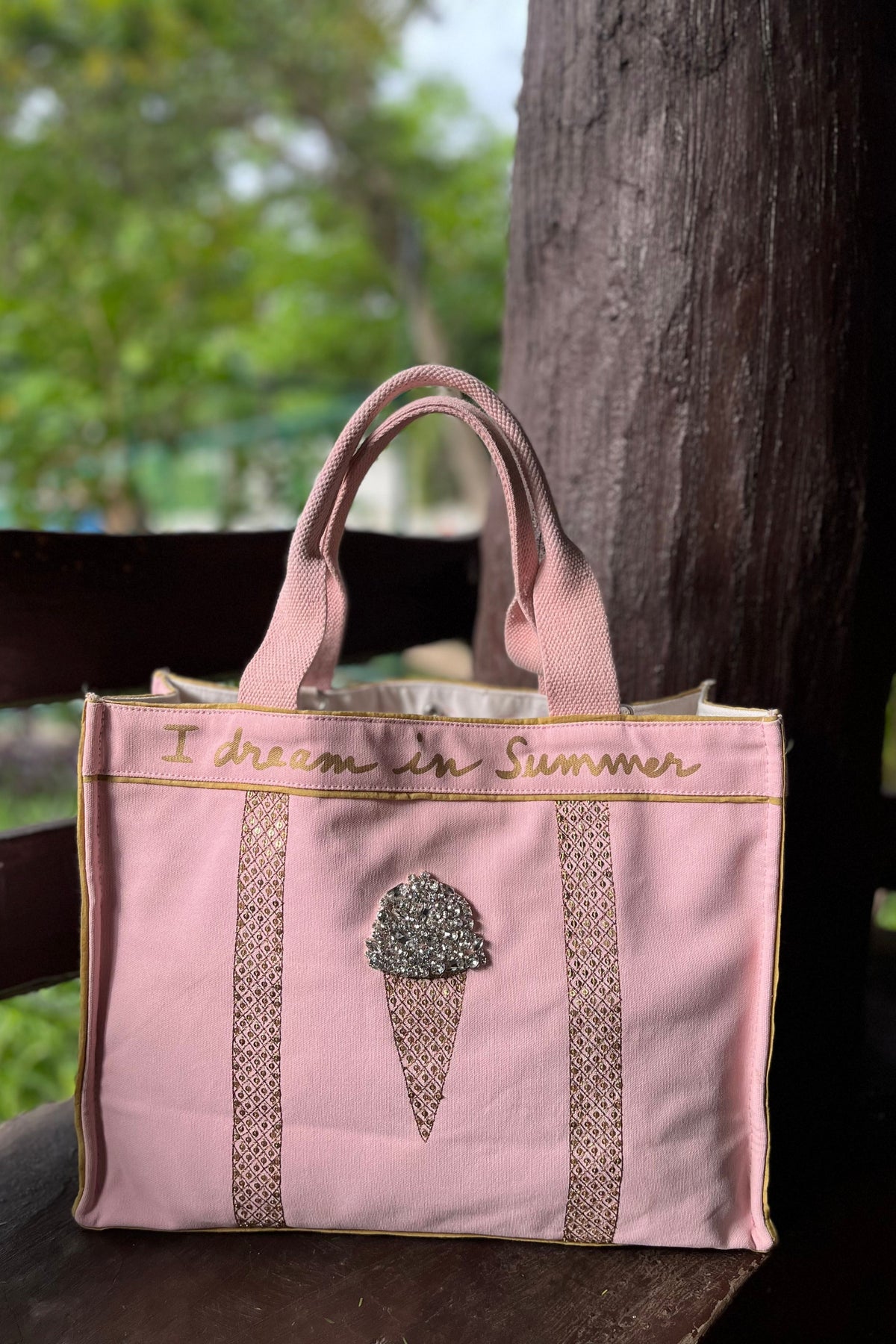 Summer Duo in Strawberry Pink Bag