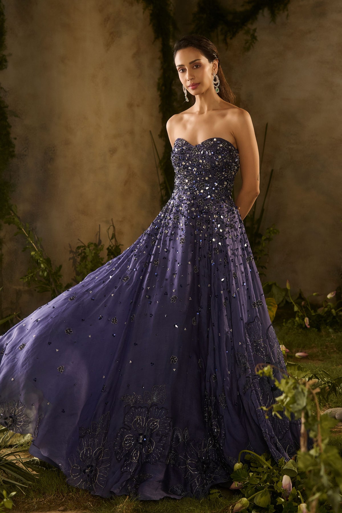 Etherial Azul Gown
