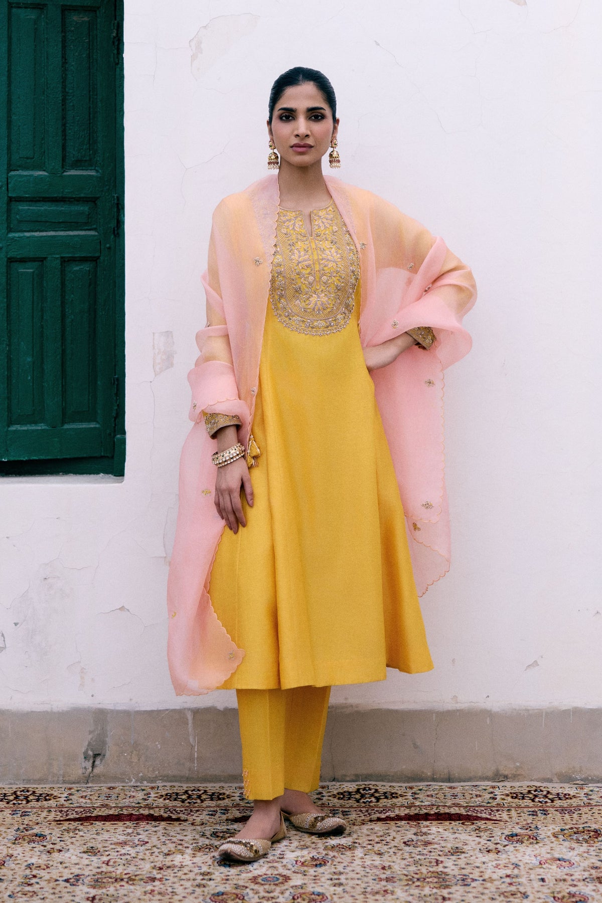 Sunlit Heirloom Anarkali Set