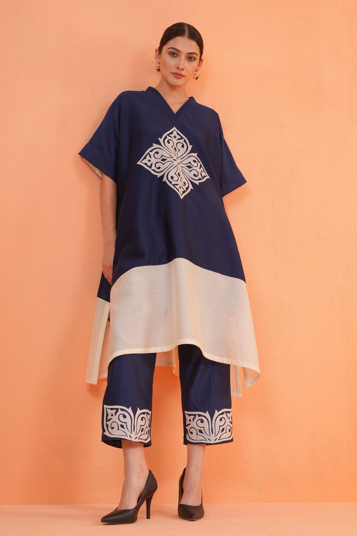Blue Kasbah Tunic Set