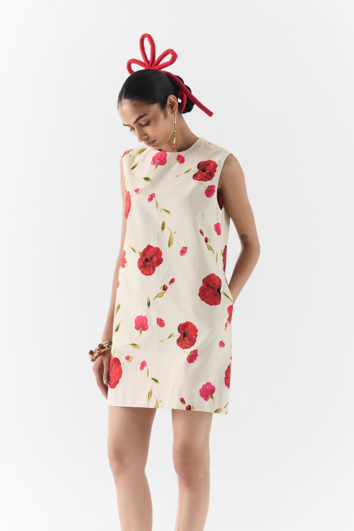 Sisley Rose Short Dress