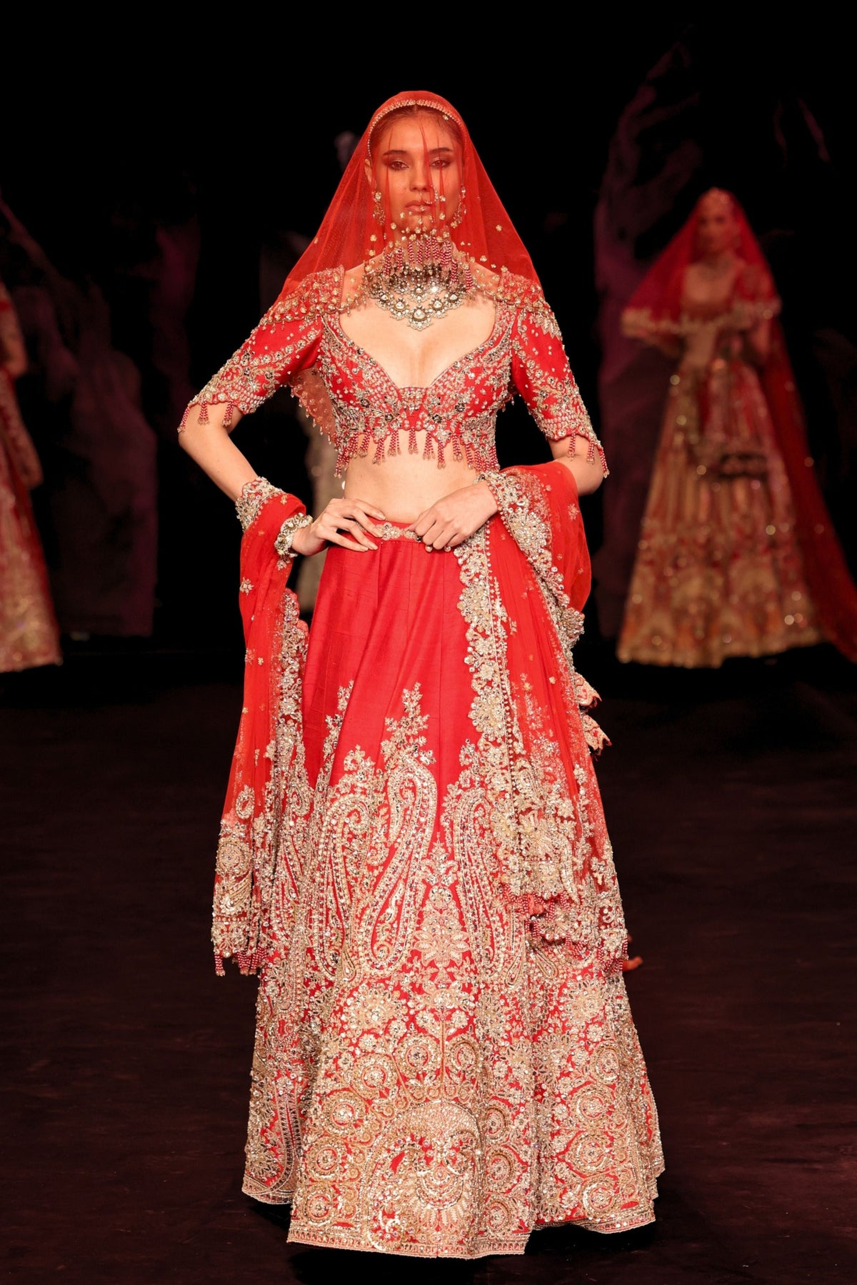 Chitravali Lehenga Set