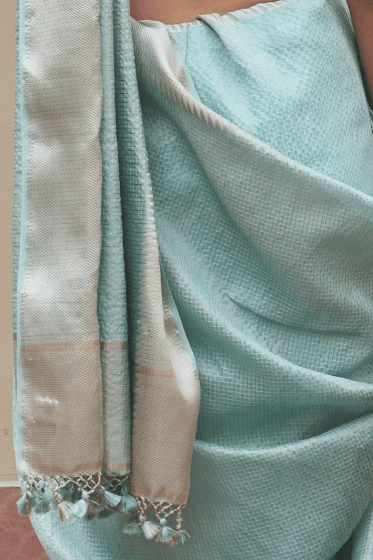 Shobha Blue Saree