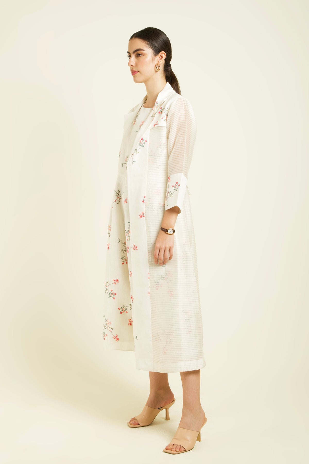 Ivory Jacket Set