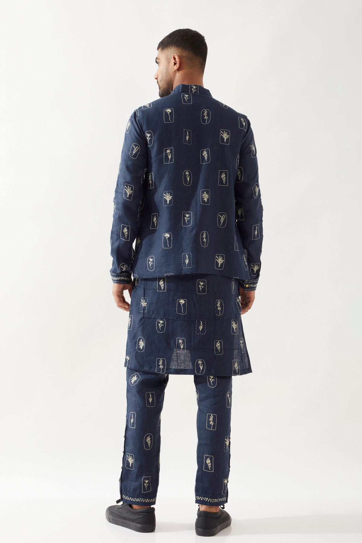Madox Stamp Navy Bandi Set