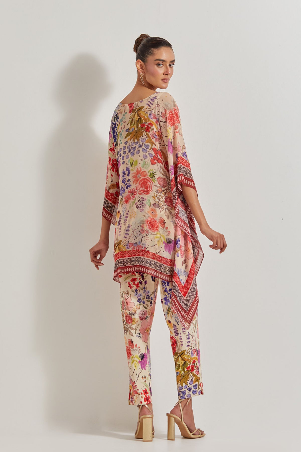 Asymmetrical Top With Pants