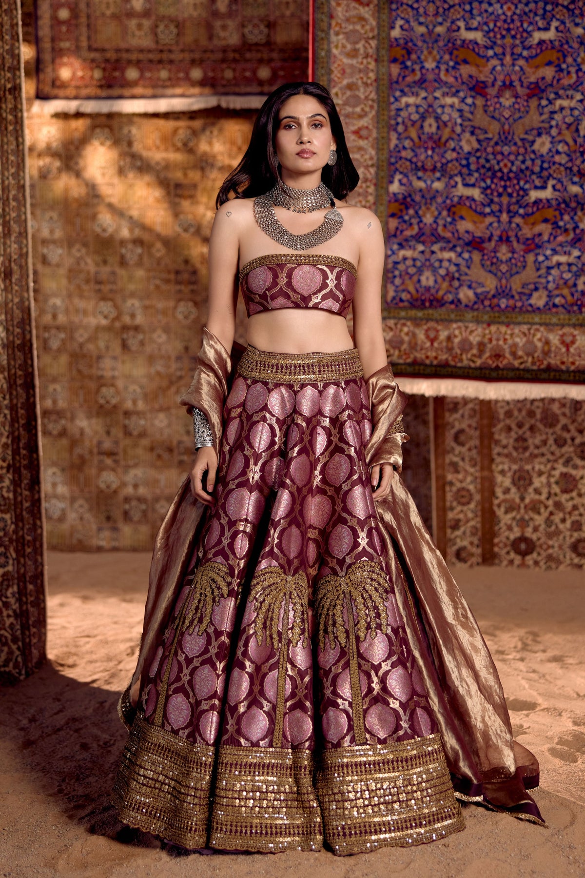 Mehr E Sher Lehenga Set
