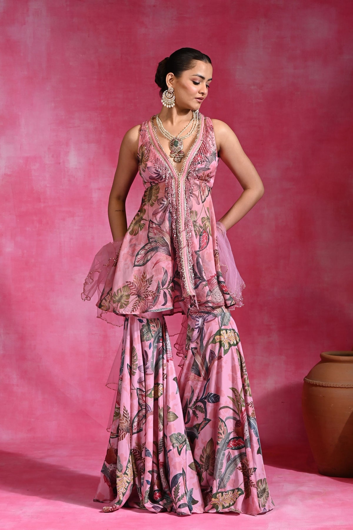 Sugar Mingle Sharara Set