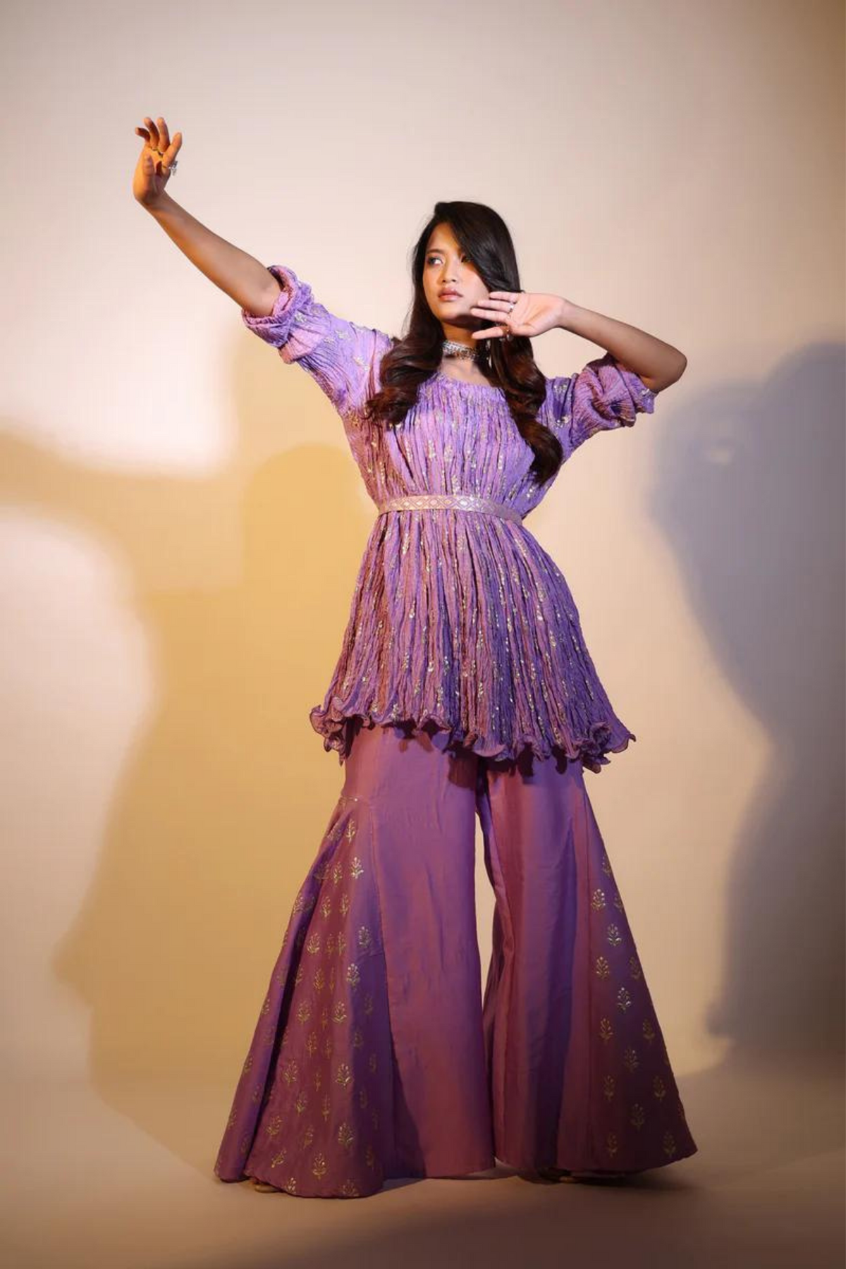 Lavender Tunic Set