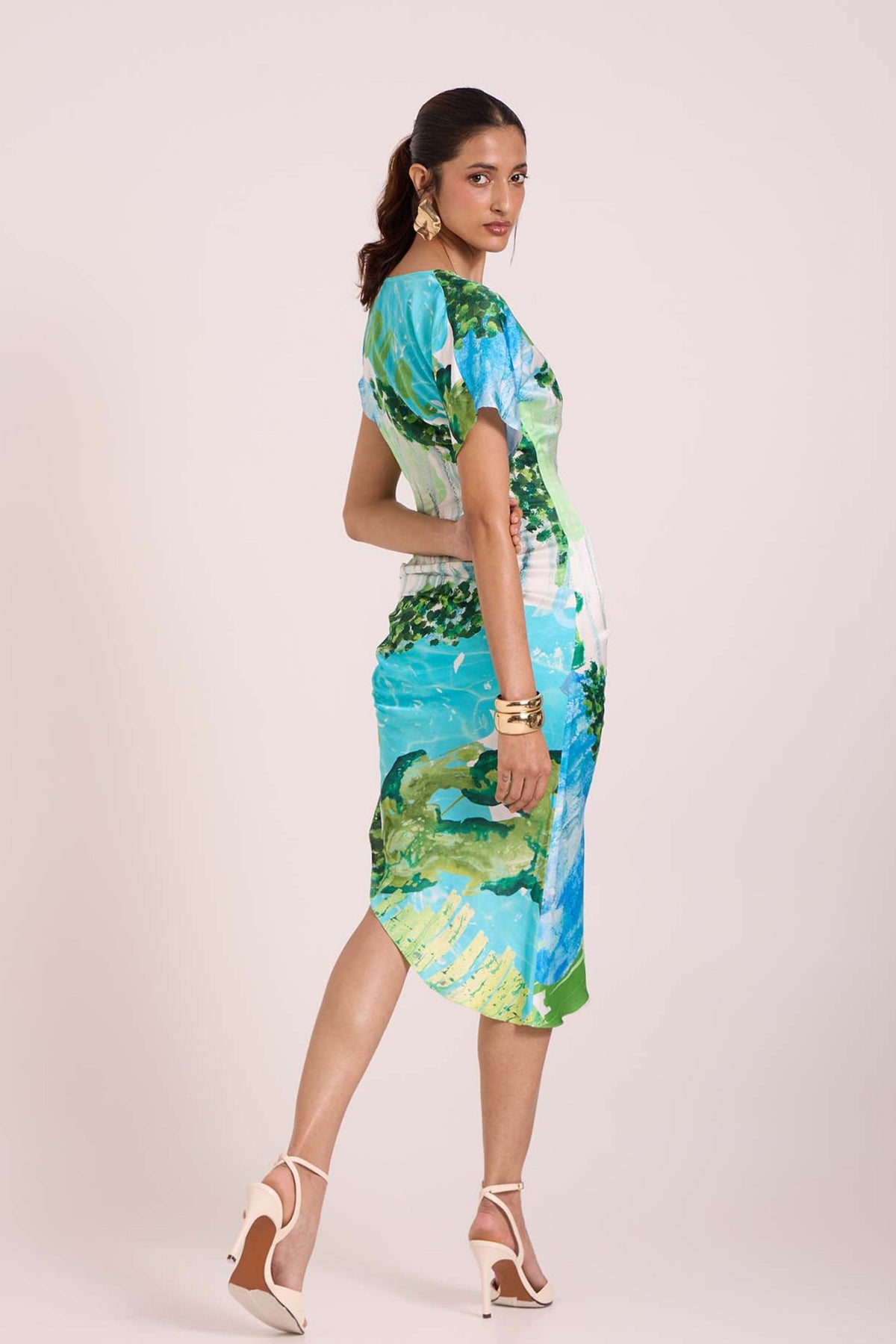 Nere Asymmetrical Dress