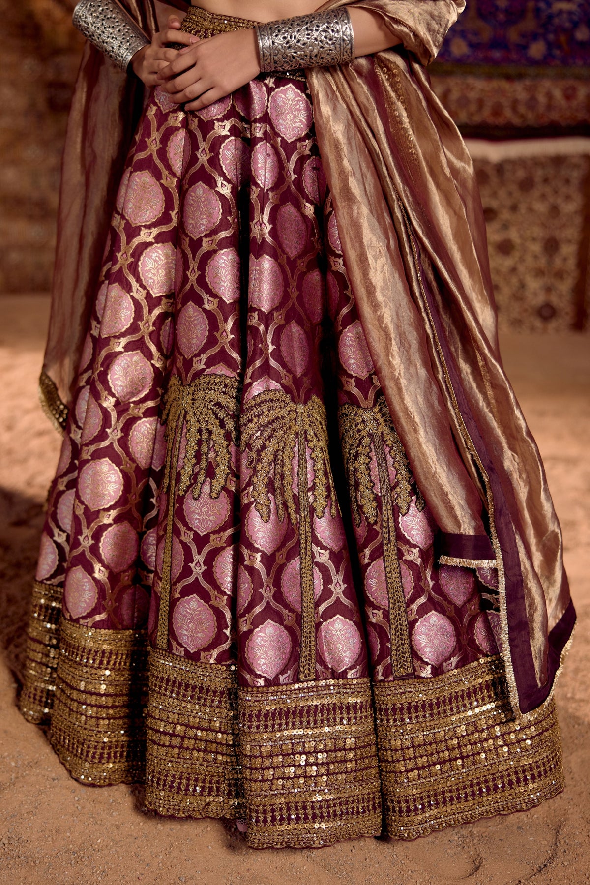 Mehr E Sher Lehenga Set