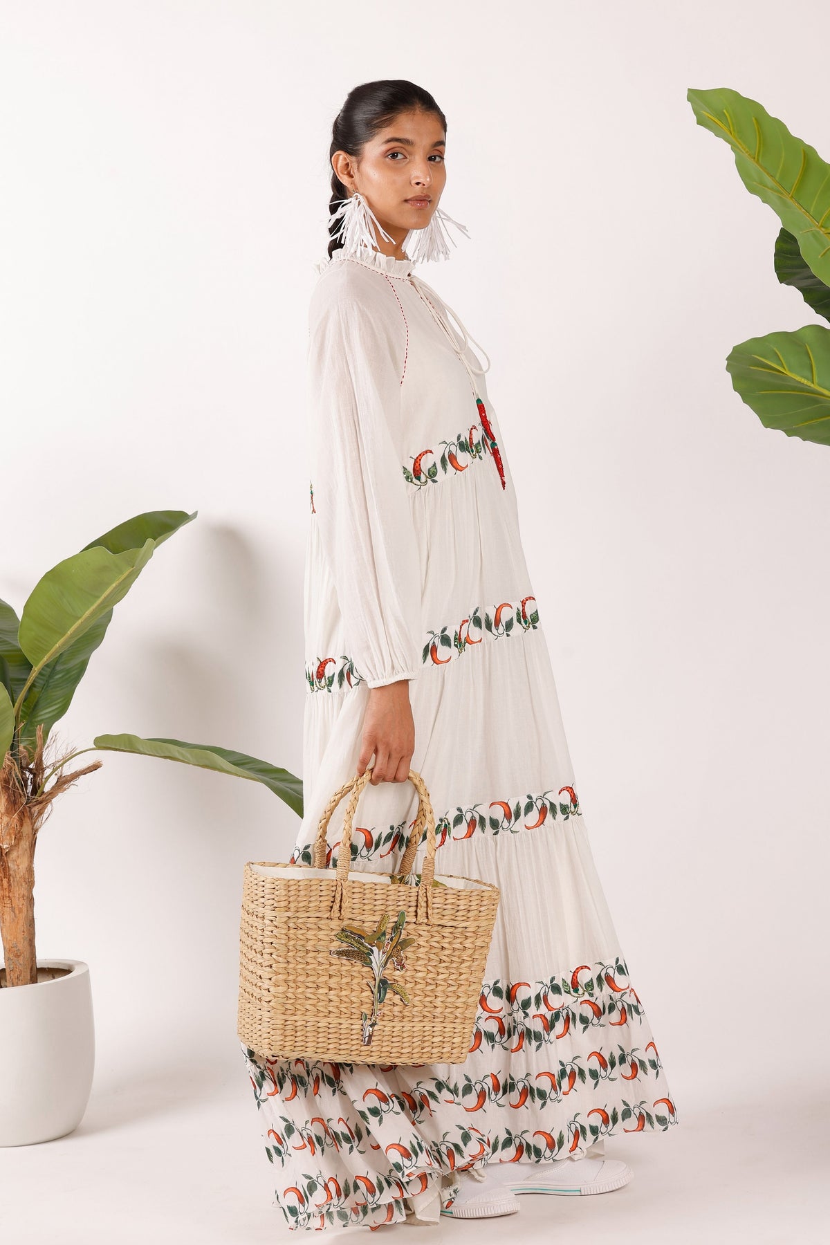 Off White Chilly Maxi Dress