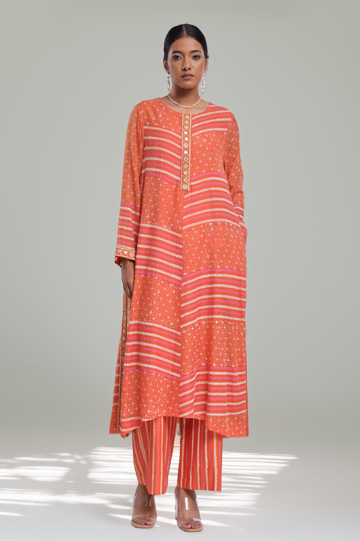 Orange Munira Set