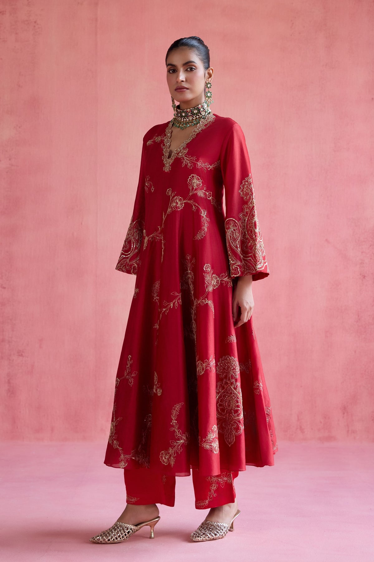 Nazm Anarkali Set