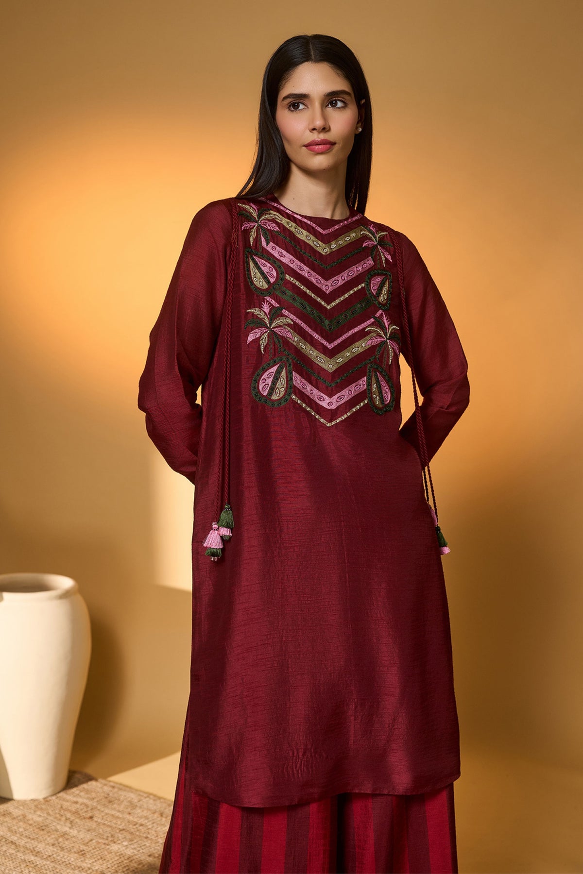Pear of Tropics Sharara Set