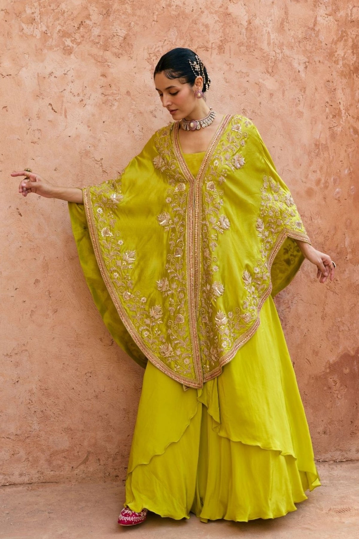 Shehnaaz Cape Set