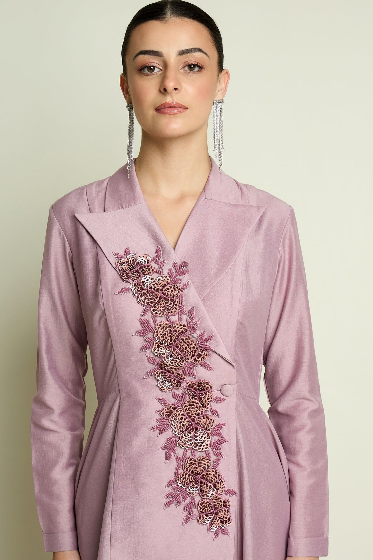 Lilac Blazer Set