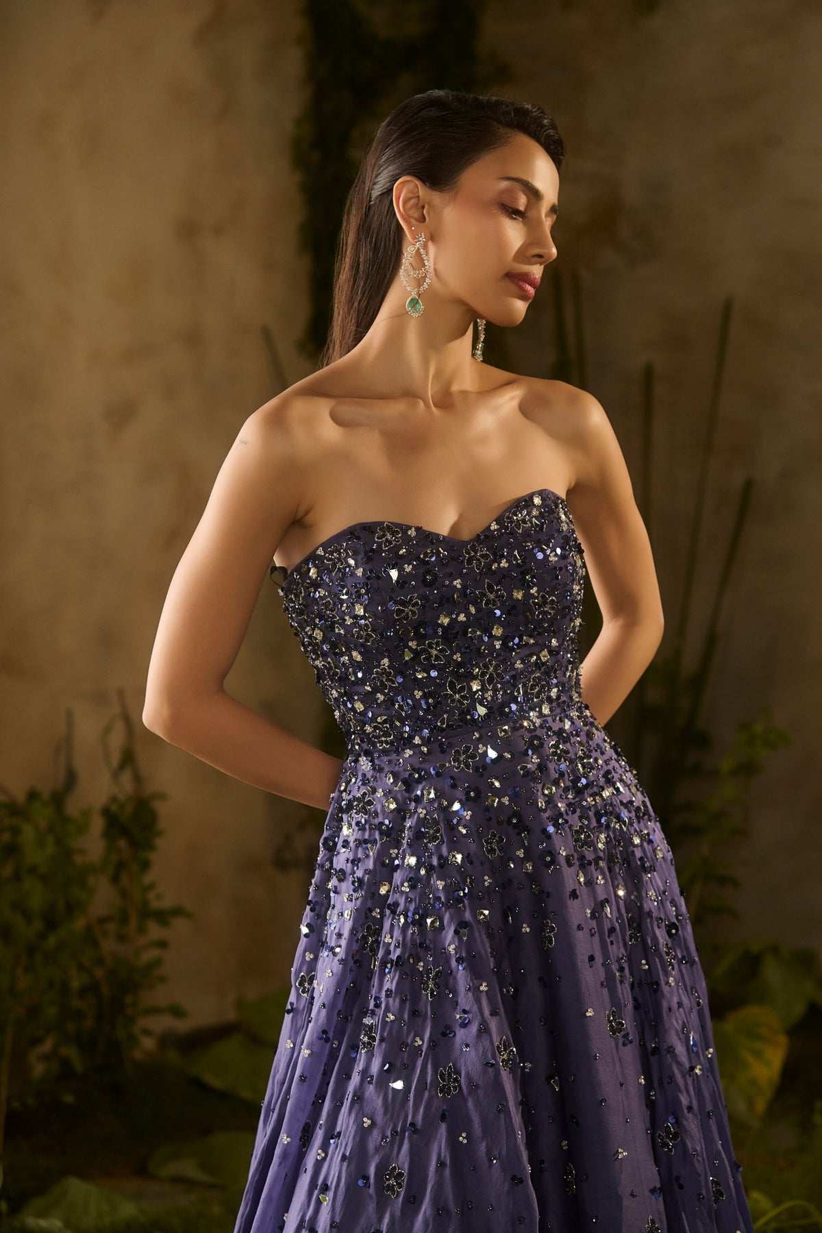 Etherial Azul Gown