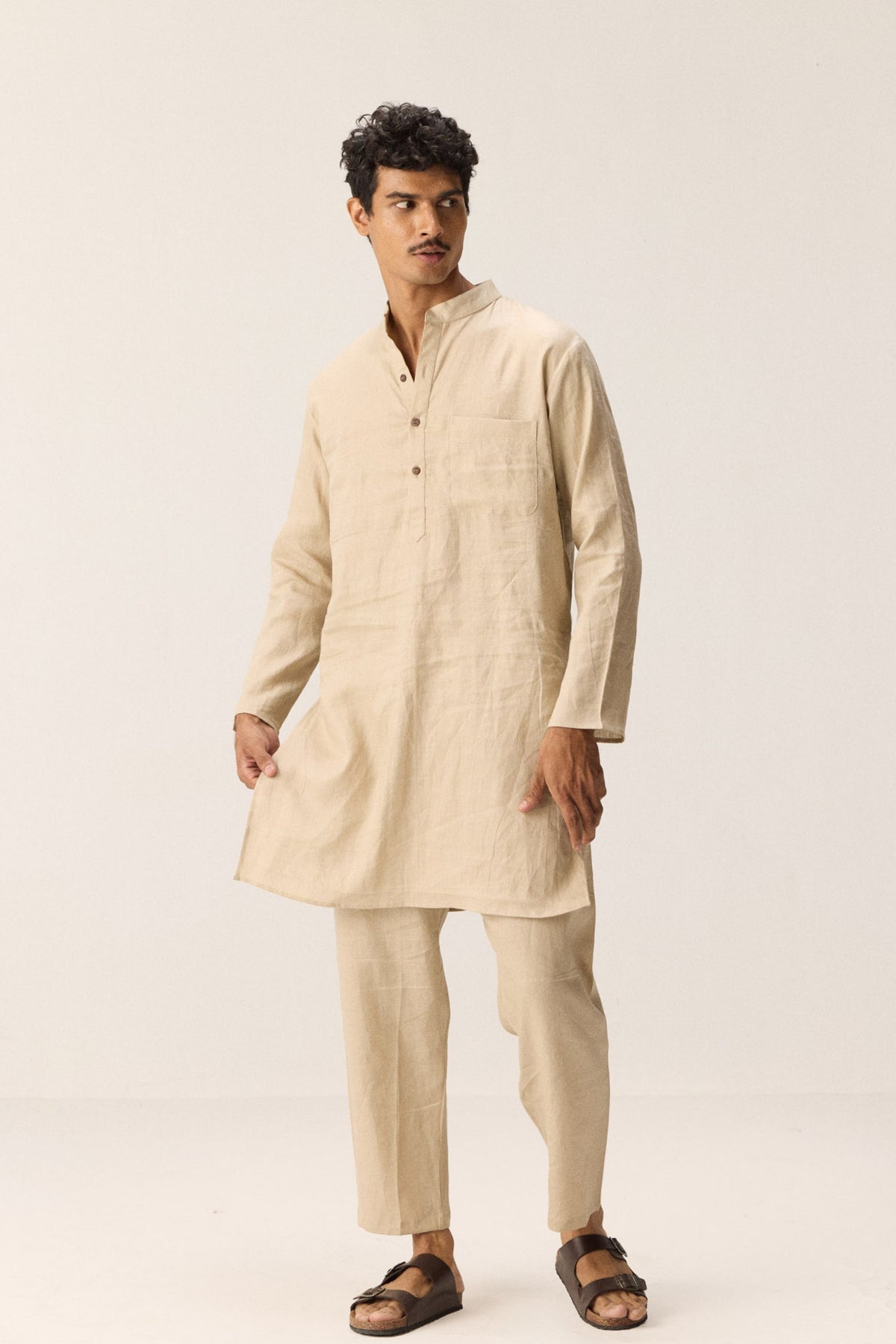 Sandalwood Kurta Set