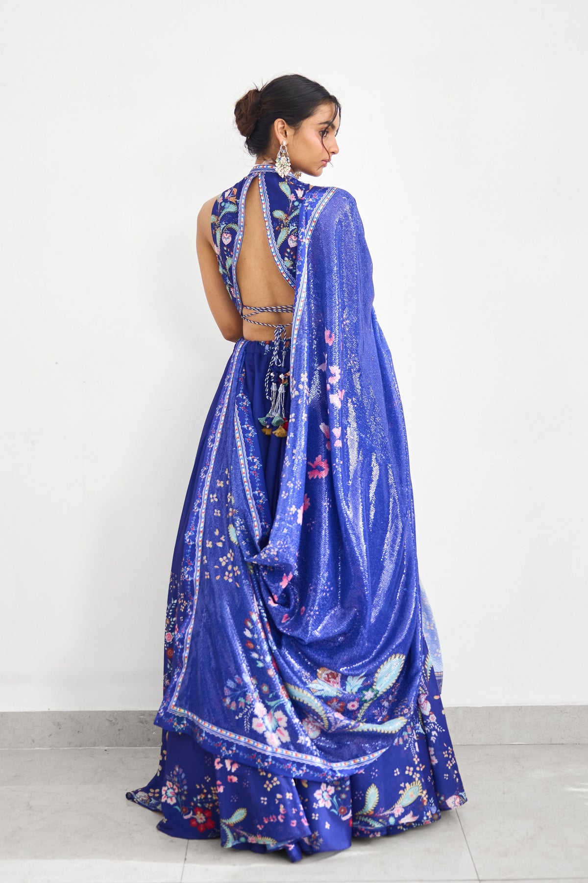 Peacock Garden  Lehenga Set