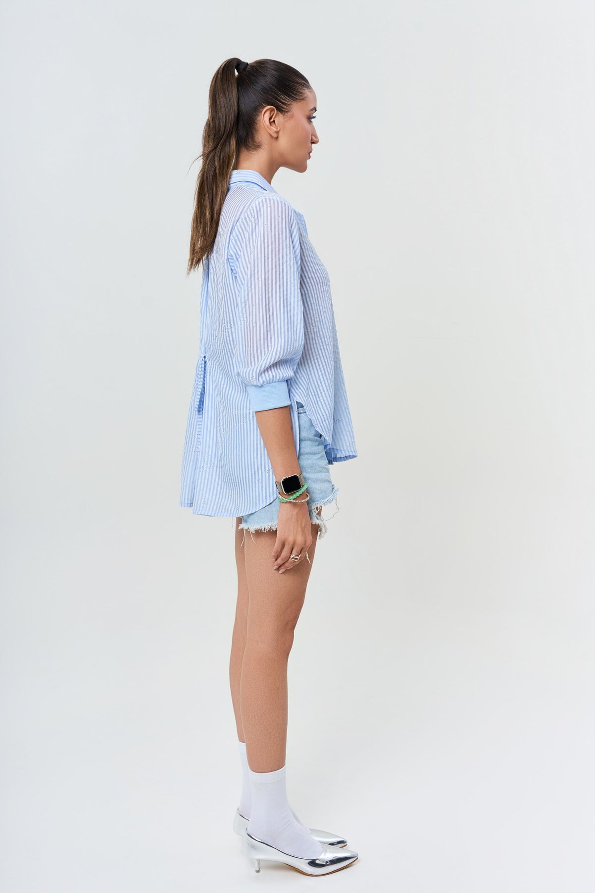 A Blue Skye Stripes Shirt