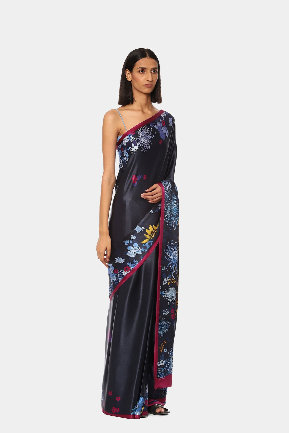 The Blue Ink Fiction Saree