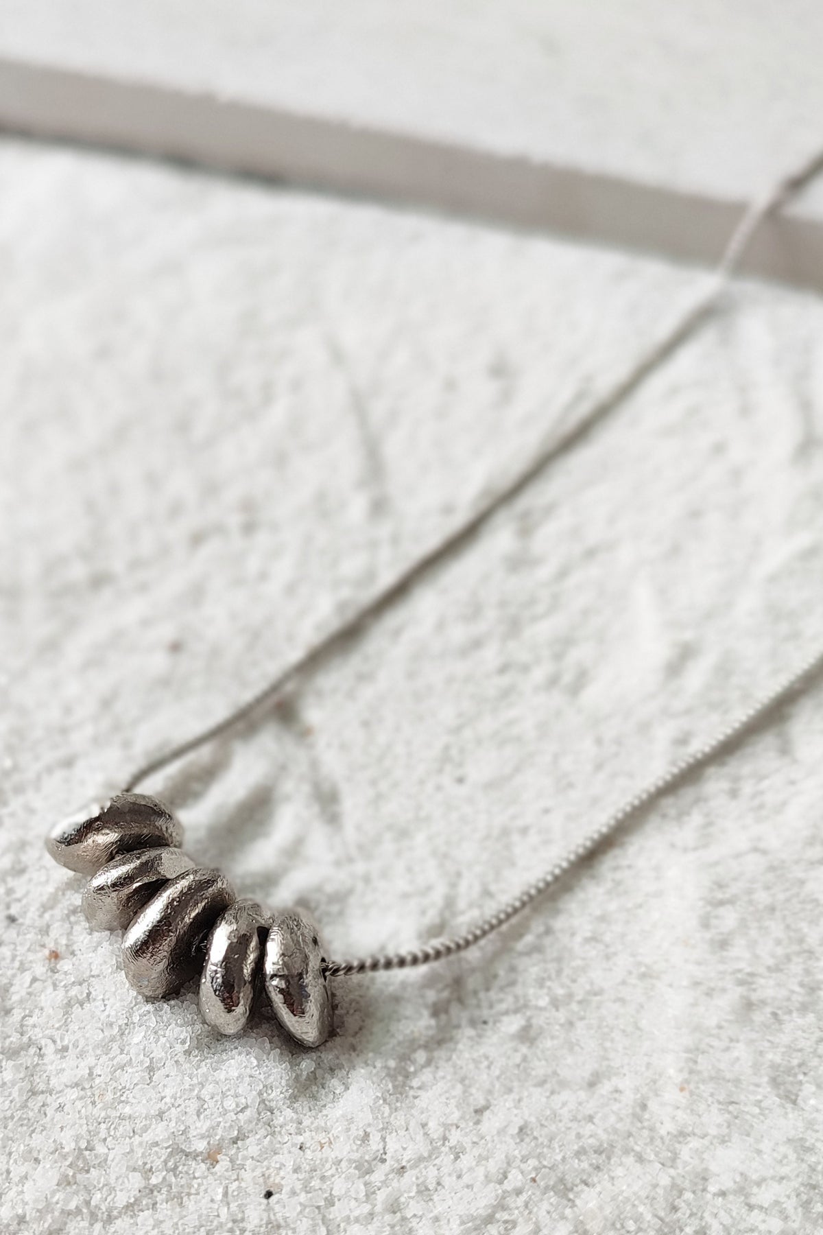 Sia Silver Necklace