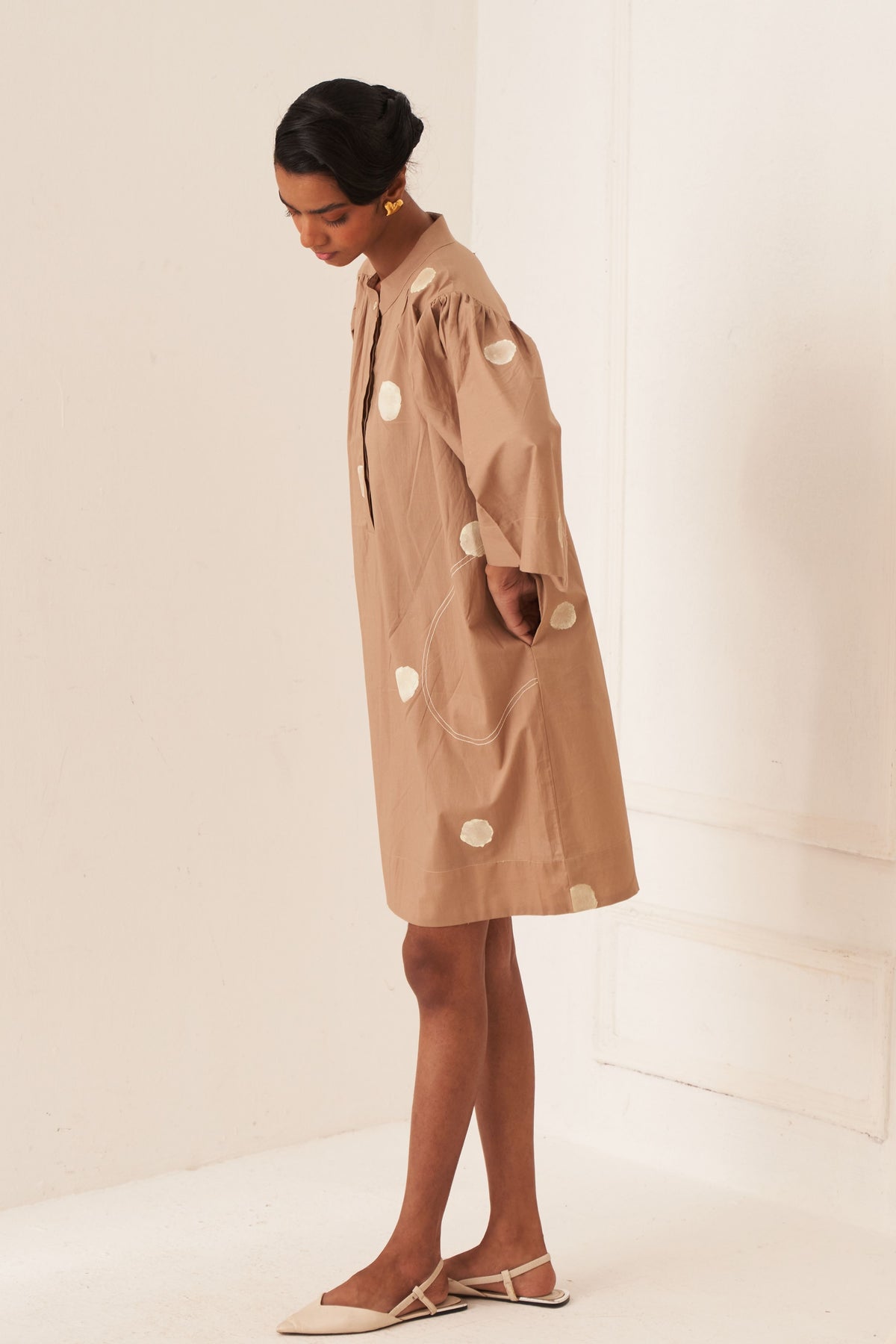 Luna Latte Dress