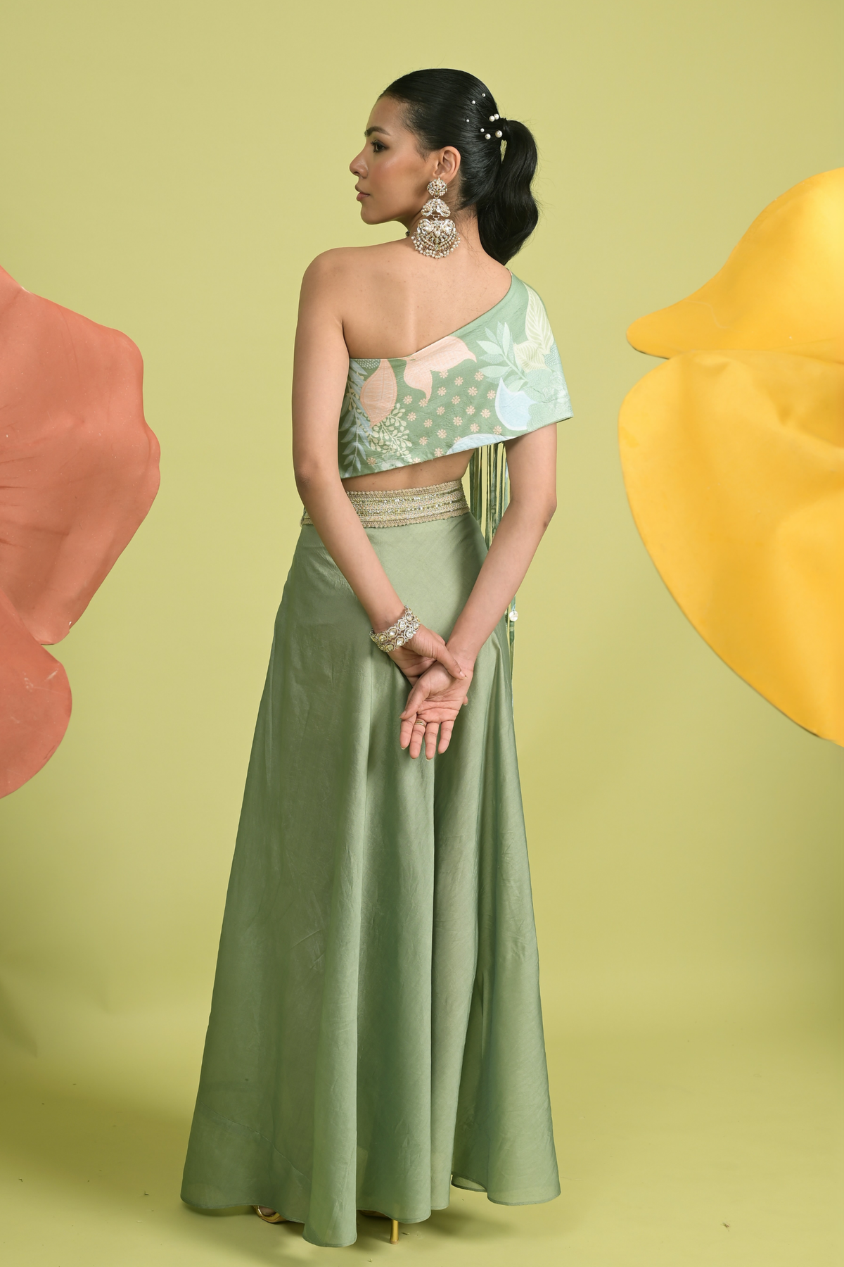 Matcha Charm Cape Set