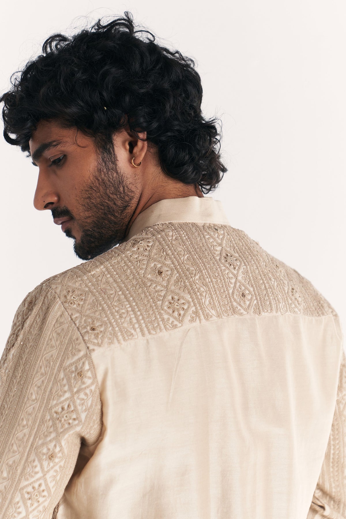 Janak Ivory Kurta Set