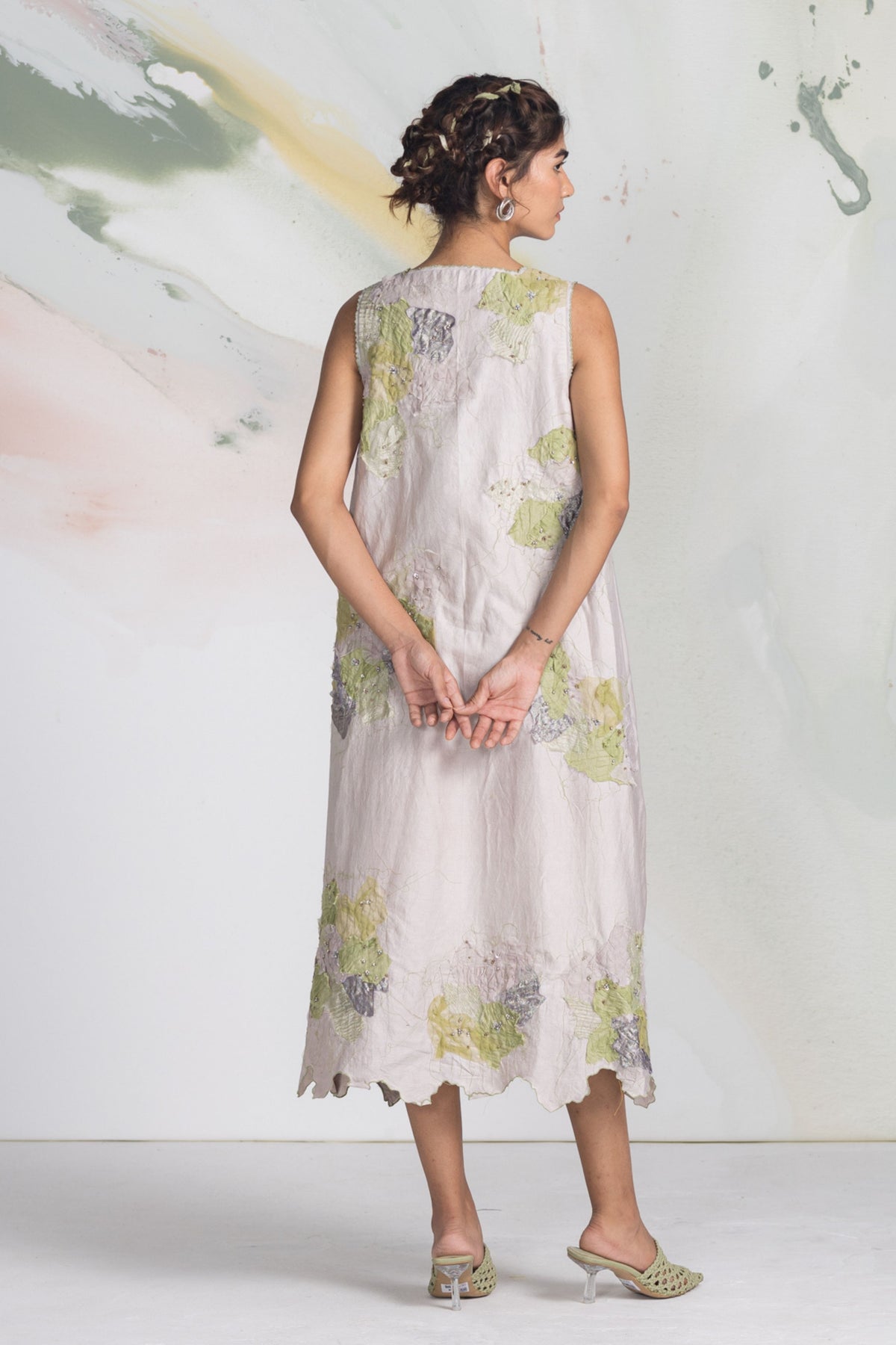 Cloud Patchwork Dress
