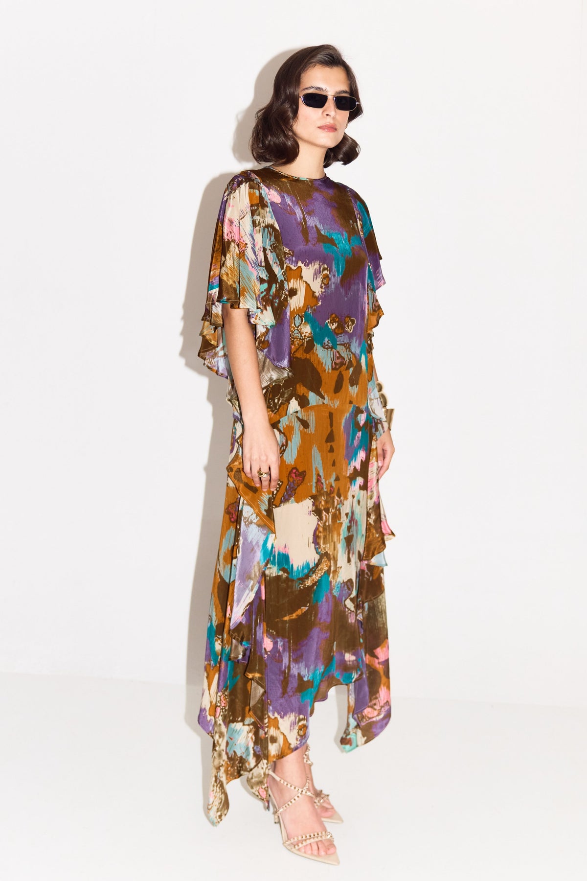 Carla Printed Boxy Dress