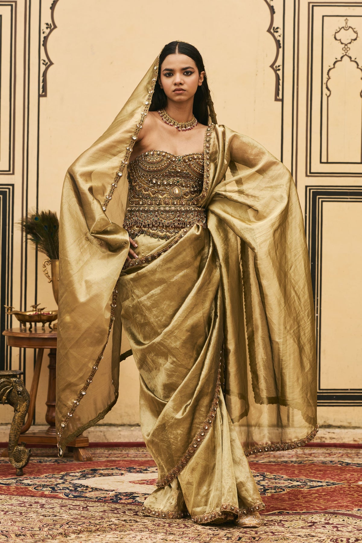 Pallavi Jadaau Saree Set