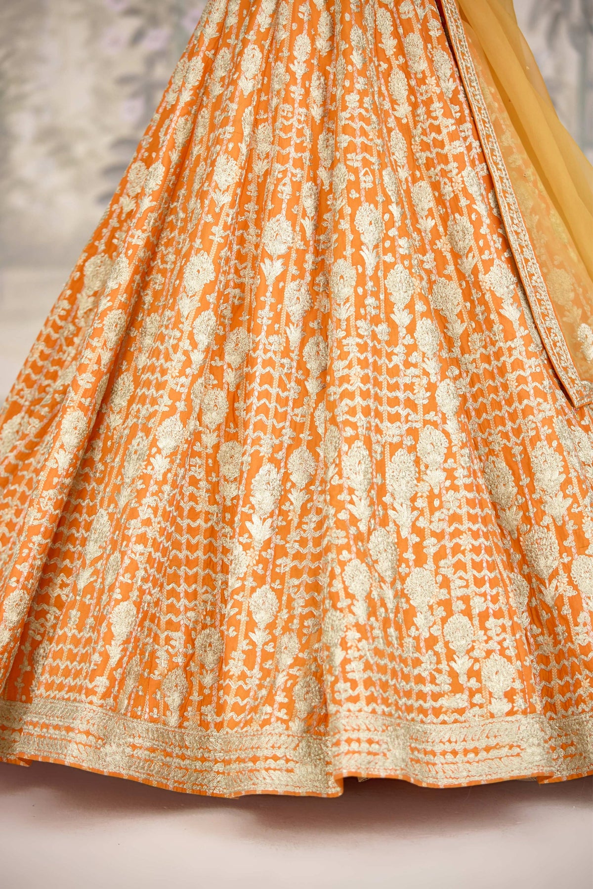 Marigold Orange Lehenga Set
