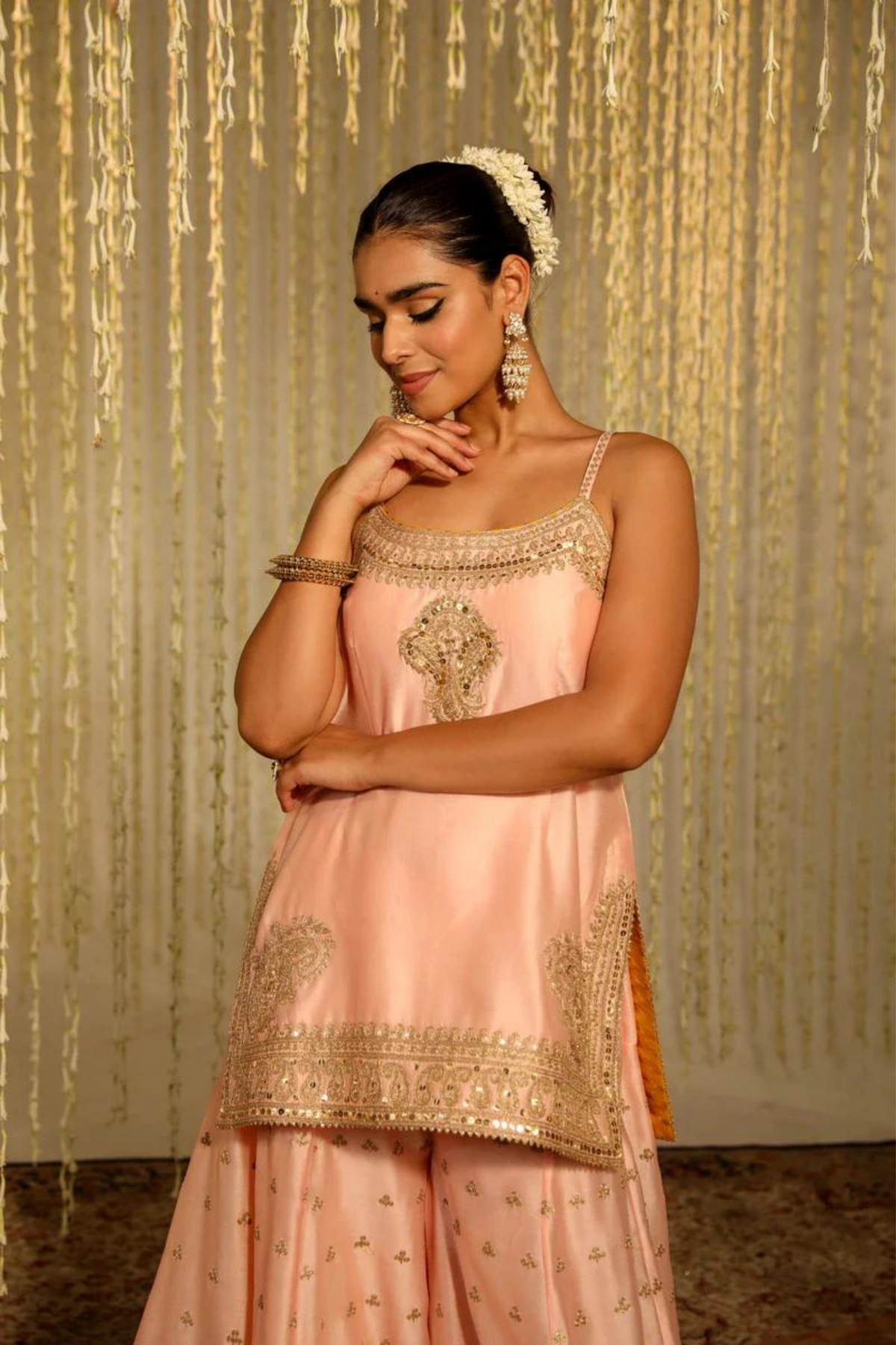 Aabroo Pink Sharara Set