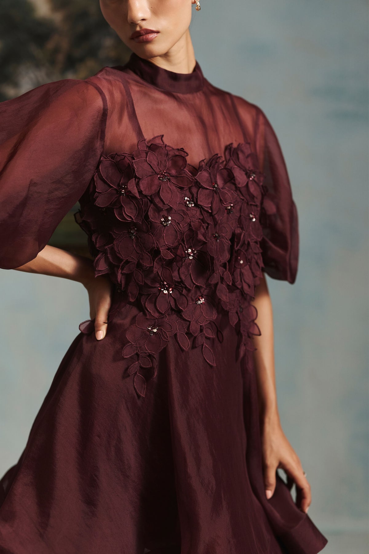 Vienna Garnet Dress