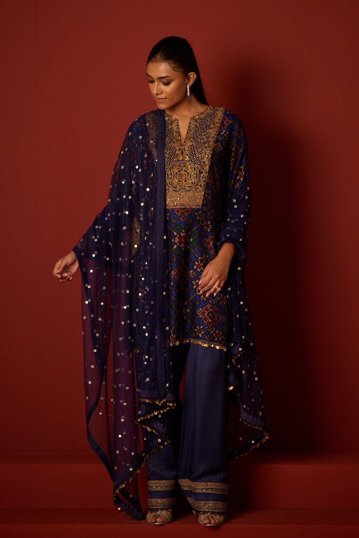 Patola Marodi Kurta Set