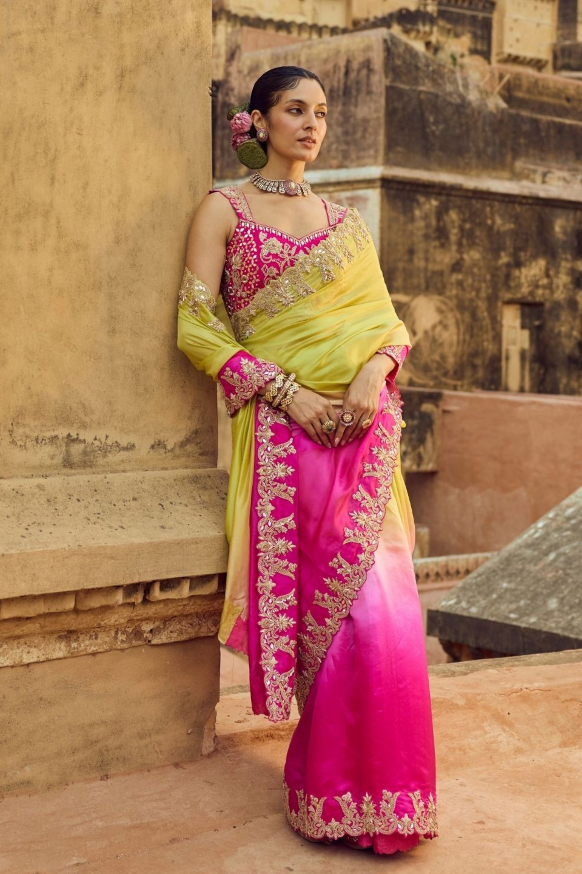 Heer Saree Set