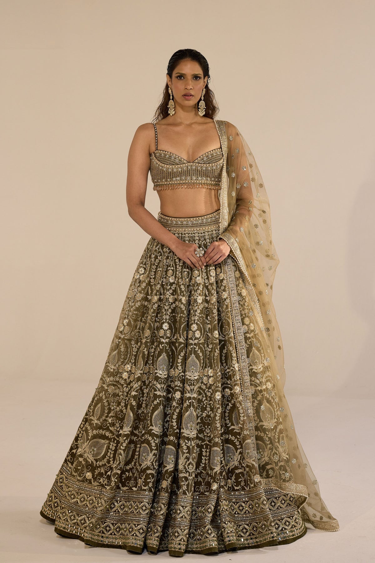 Basil Lehenga Set