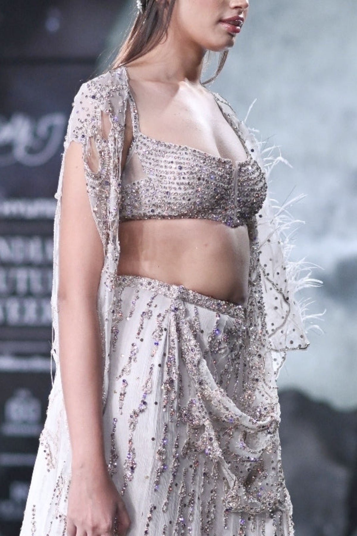 Cynthia Draped Saree