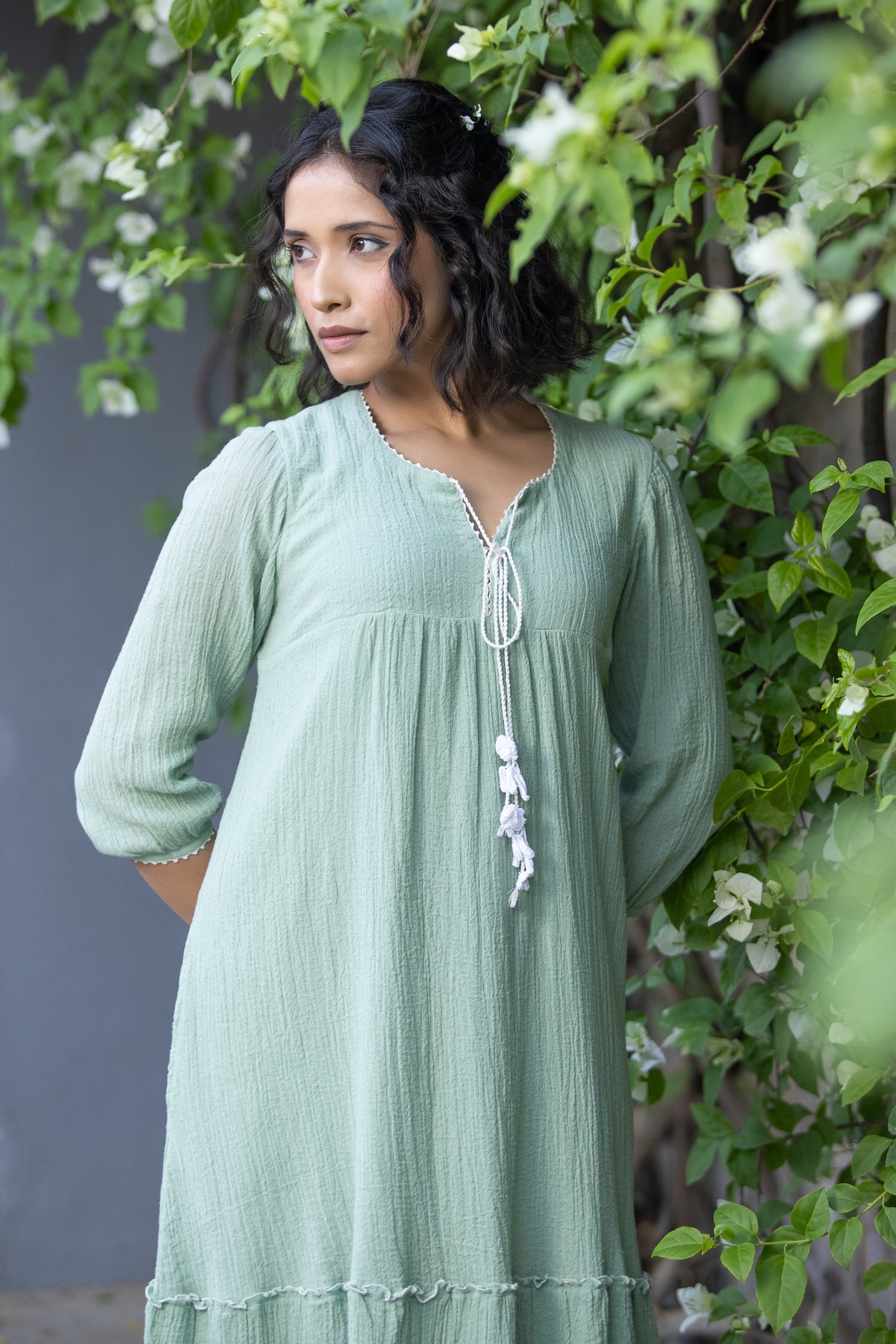 Sage Green Irene Dress
