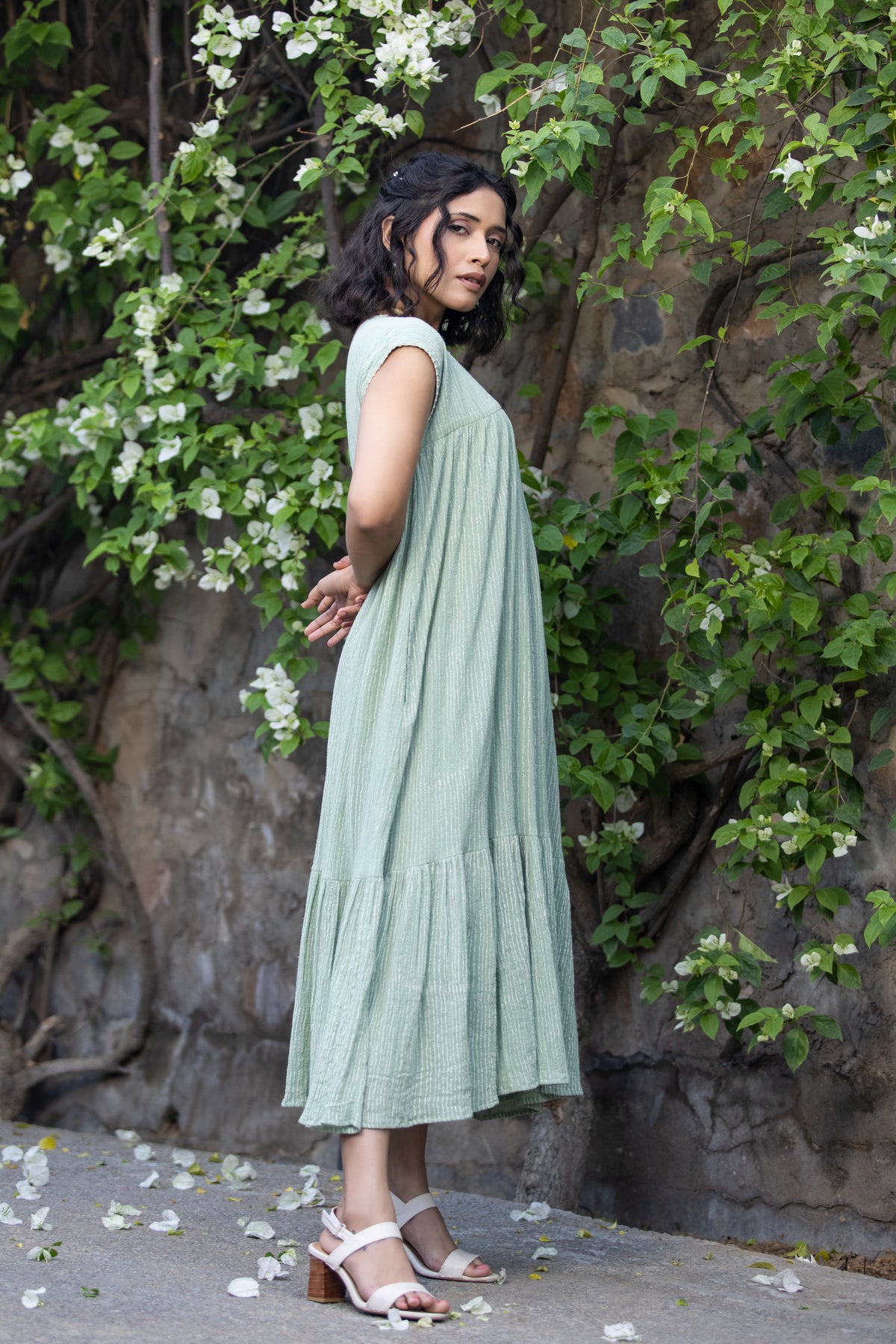 Sage Green Doa Dress