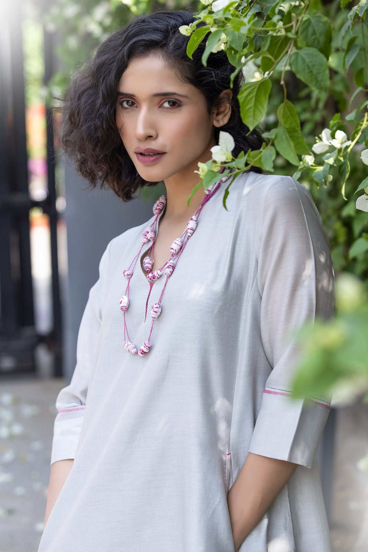 Grey Rhia Tunic