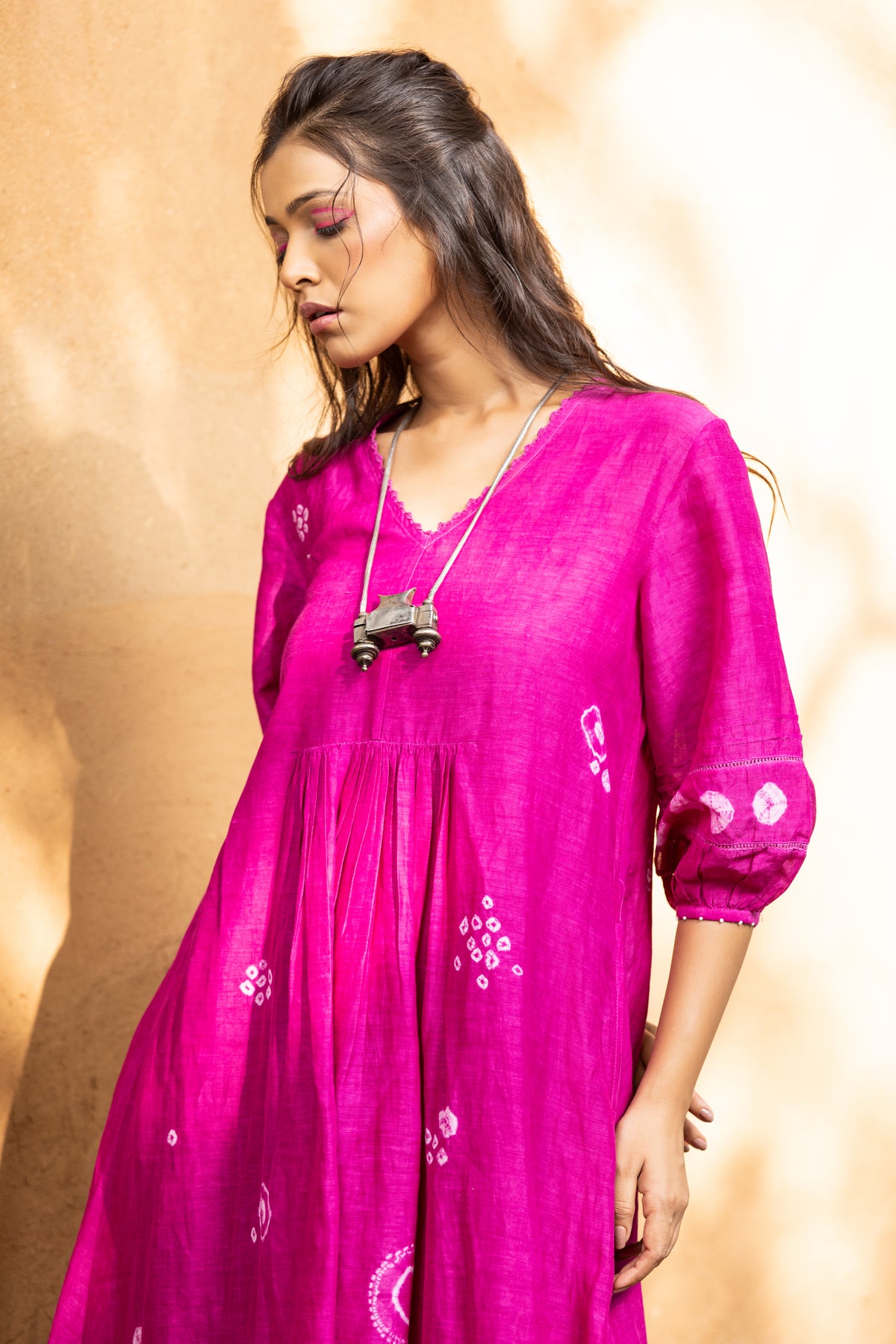 Plum Pink Yashita Dress